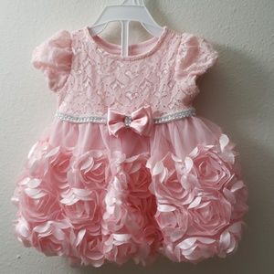 Baby girl pink dress